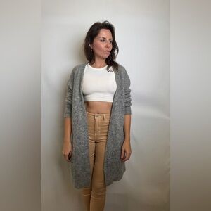 Acne Raya mohair Cardigan Sweater